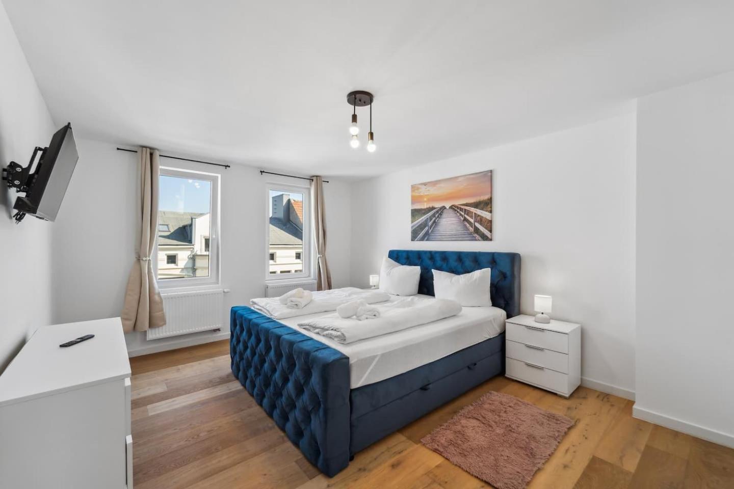 Infinity Stay Ferienapartments Rheinstrasse 빌헬름스하펜 외부 사진